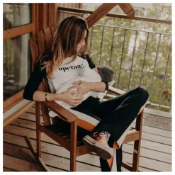 Femme Tajinebanane T-Shirt d'allaitement Open bar |