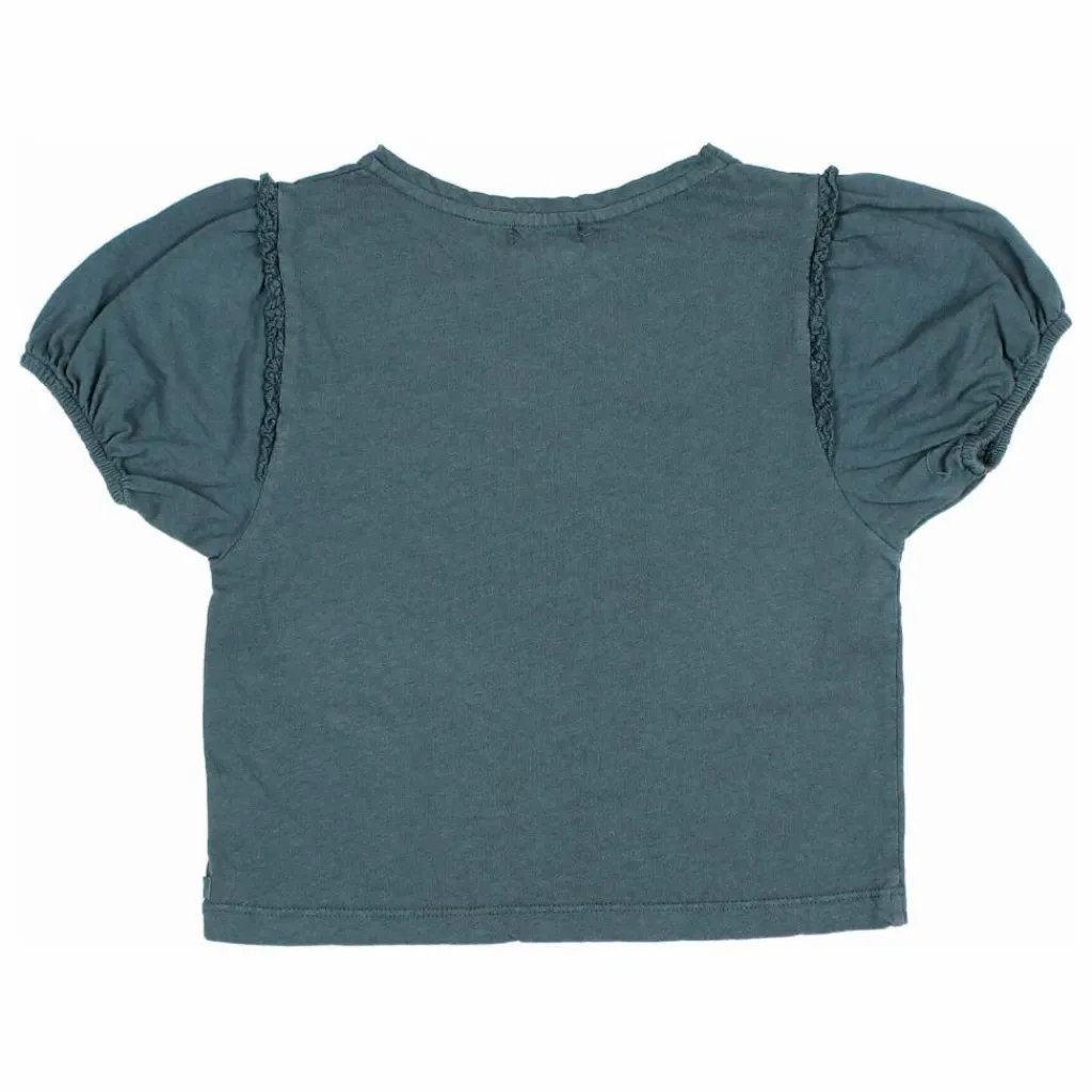 Enfant Búho Blouses, T-Shirts|T-shirt Dentelle Lin |