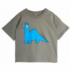 Enfant Mini Rodini T-Shirts, Chemises|Blouses, T-Shirts|T-shirt Dino Coton Bio |