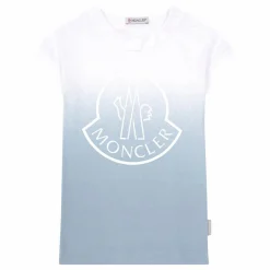 Moncler T-shirt Dip Dye | Blanc Outlet
