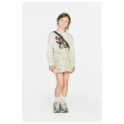 The Animals Observatory T-shirt Dog Fleurs | Ecru