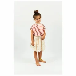 Clearance Arsène et Les Pipelettes T-Shirt Fania Coton Bio | Rouge