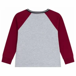 Clearance Petit Bateau T-shirt Façon Sweat | Gris chiné