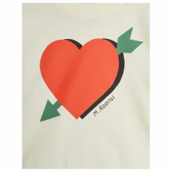 Enfant Mini Rodini T-shirt Flèche Coeur Coton Bio |