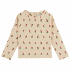 Enfant Emile et Ida T-shirt Fleuri Coton Bio |