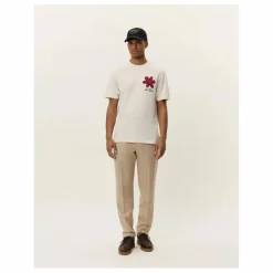 Les Deux T-Shirt Flower Basket | Ivoire