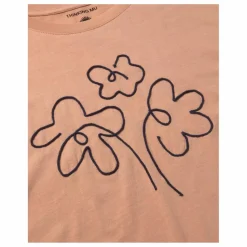 Hot Thinking Mu T-shirt Flower Rope Lucia Coton Bio | Rose
