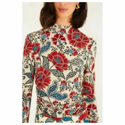 Farm Rio T-shirt Francesca | Sable Best