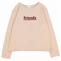 Búho T-shirt Friends Coton Bio | Rose