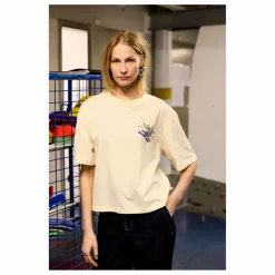 Online a.p T-shirt Gaia Coton Bio | Ecru