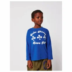 New Bobo Choses T-shirt Have Fun Coton Bio | Bleu