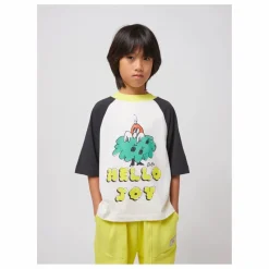 Bobo Choses T-Shirt Hello Joy Coton Bio | Noir