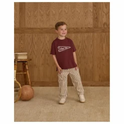 Discount Rylee + Cru T-shirt Home Team | Bordeaux