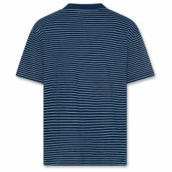 AO76 T-Shirt Kanye Fibres Recyclées | Bleu marine Best