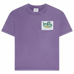 Finger in the nose T-shirt King Coton Bio | Mauve Best