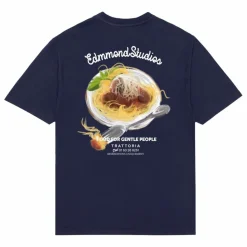 Edmmond Studios T-Shirt La Trattoria | Bleu marine Online