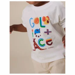 Outlet Goldie + Ace T-Shirt Land Down Under | Blanc