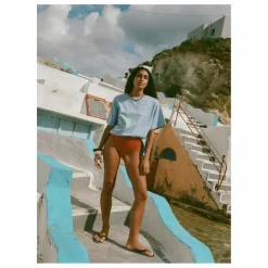 Soleil Soleil T-Shirt Le Marché | Bleu New