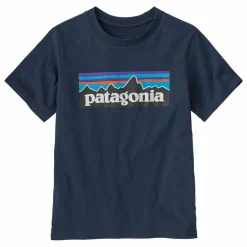Clearance Patagonia T-shirt Logo | Bleu marine