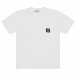 Enfant Stone Island T-shirt Logo Poitrine |