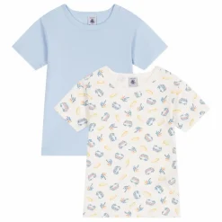 Petit Bateau T-Shirt Longboard Coton Bio | Bleu gris Hot