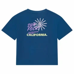 Hundred Pieces T-shirt Manches Courte Coton Bio | Bleu nuit