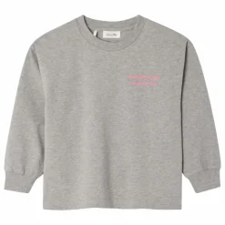 American Vintage T-shirt Manches Longues Fizvalley Jeux | Gris chiné Sale