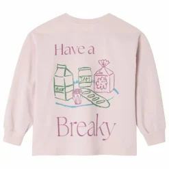 Enfant American Vintage T-Shirts, Chemises|Blouses, T-Shirts|T-shirt Manches Longues Fizvalley Have A Breaky |