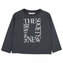 Enfant the new society T-shirt Manches Longues Oscar Coton Bio |