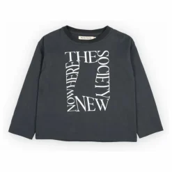 Enfant the new society T-shirt Manches Longues Oscar Coton Bio |