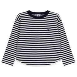 Best Petit Bateau T-shirt Marinière Coton Bio | Bleu marine