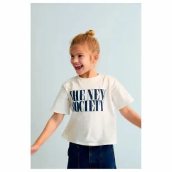 the new society T-shirt Mica | Beige Sale