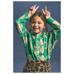 Maison Mangostan T-shirt Mimosa Coton Bio | Vert Hot