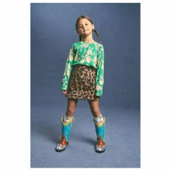 Maison Mangostan T-shirt Mimosa Coton Bio | Vert Hot