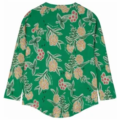 Maison Mangostan T-shirt Mimosa Coton Bio | Vert Hot