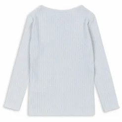 Online Konges Sløjd T-shirt Minnie Pointelle Coton Bio | Bleu pâle