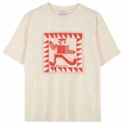 Bobo Choses T-shirt Mr Pencil Coton Bio - Collection Femme | Blanc cassé Clearance