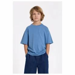 Sale Smallable Kid T-shirt Nils Coton Bio | Bleu