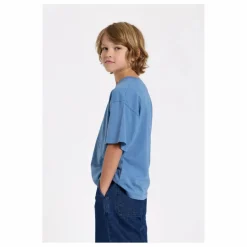 Sale Smallable Kid T-shirt Nils Coton Bio | Bleu