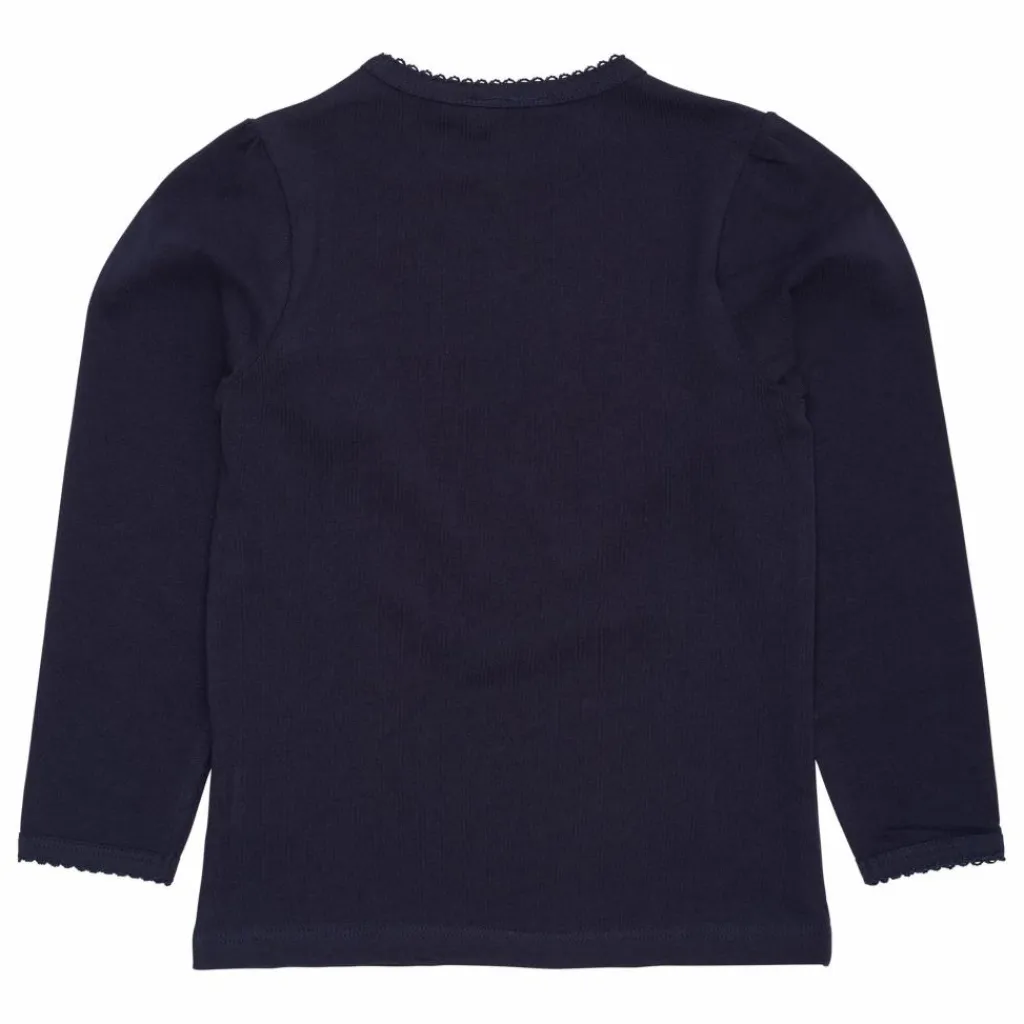 Outlet Copenhagen Colors T-shirt Nœud Coton Bio | Bleu marine