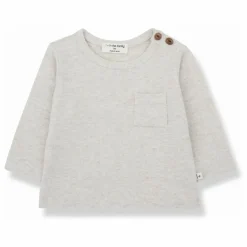 1+ in the family T-shirt Oriol | Beige chiné