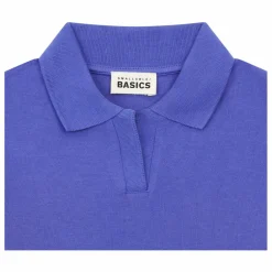SMALLABLE BASICS T-Shirt Polo Garçon Coton Bio | Bleu Clearance