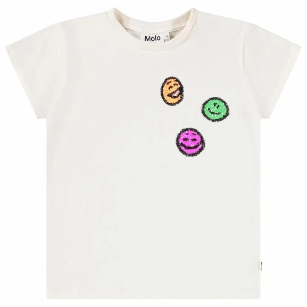 Molo T-shirt Ranva Coton Bio | Ecru Hot