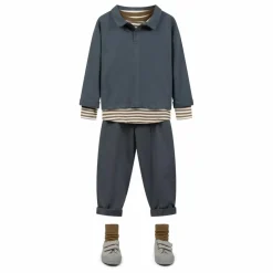 Enfant Gray Label T-Shirts, Chemises|T-Shirts, Chemises|T-shirt Rayures Coton Bio |