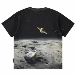 Molo T-shirt Riley Moon Coton Bio | Noir Hot