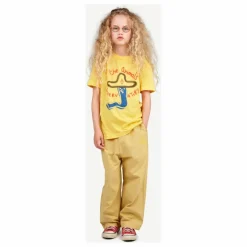 The Animals Observatory T-Shirt Rooster | Jaune Clearance