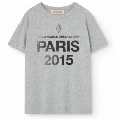 The Animals Observatory T-shirt Rooster Paris 2015 | Gris chiné New