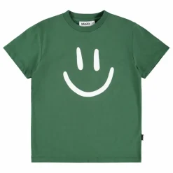 Sale Molo T-shirt Roxo Coton Bio | Vert