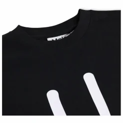 Hot Molo T-shirt Roxo Smile Coton Bio | Noir