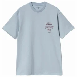 Carhartt WIP T-shirt Sandwish Coton Bio | Bleu pâle Sale